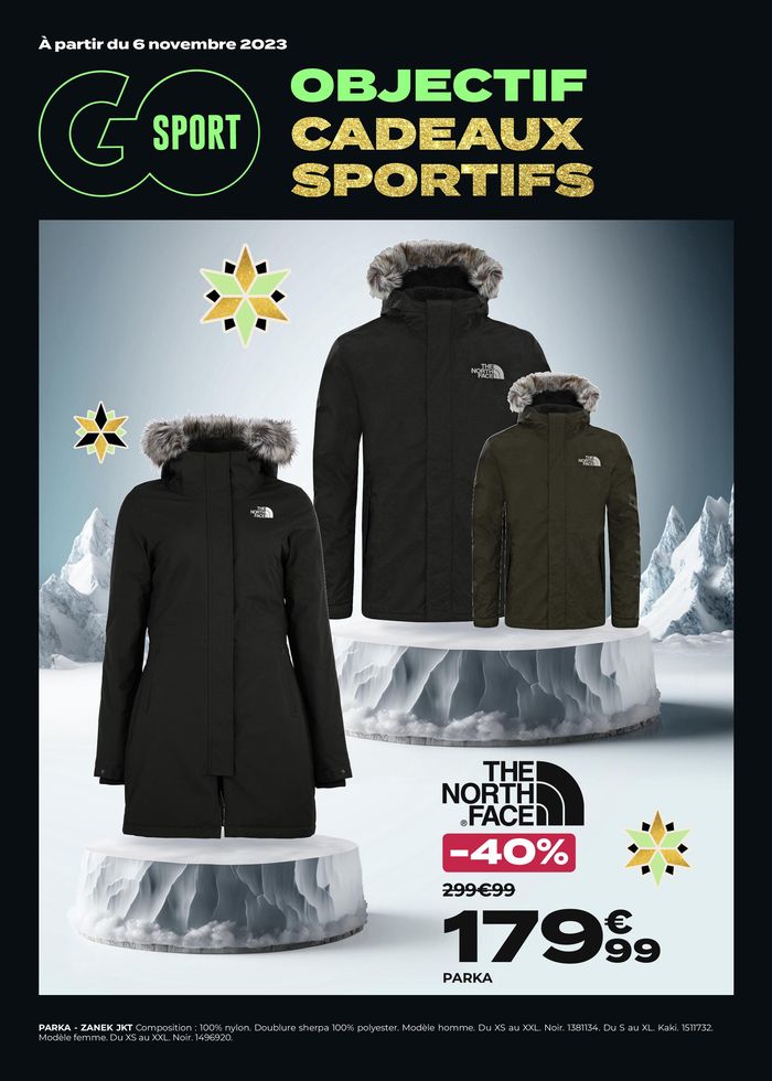 Catalogue Go Sport | SPORTS GIFTS GOAL | 13/11/2023 - 24/12/2023