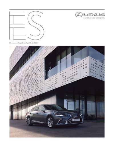 Catalogue Lexus à Braine-l'Alleud |  LEXUS E.S | 23/11/2023 - 23/11/2024