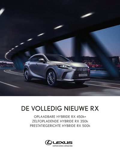 Catalogue Lexus à Braine-l'Alleud | RX | 23/11/2023 - 23/11/2024
