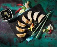 Gyoza met Argentijnse garnalen en kip offre à 13,99€ sur Bofrost