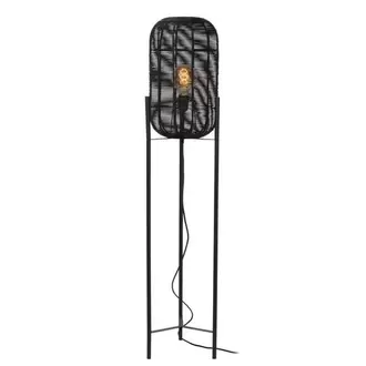 Lampadaire Lucide Hermine noir Ø30cm E27 offre à 139€ sur Brico