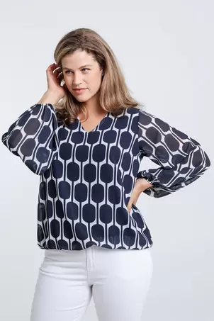 Blouse imprimé graphique offre à 49,99€ sur Cassis