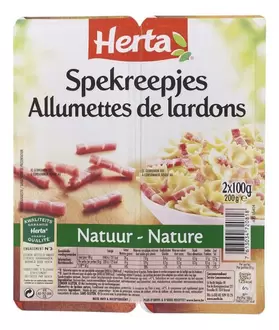 Allumettes lardons nature offre à 2,39€ sur Colruyt