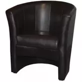 Fauteuil CLUB brun offre à 79,95€ sur Dema