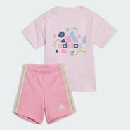 Essentials Allover Print T-shirt Set Kids offre à 24,5€ sur Adidas