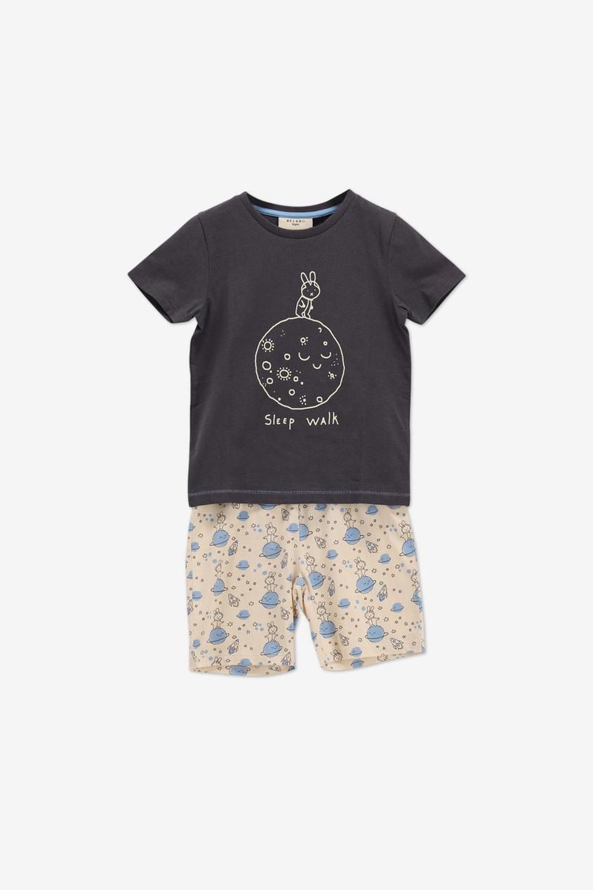 Donkergrijze pyjama "Sleep walk" offre à 14,99€ sur Bel&Bo