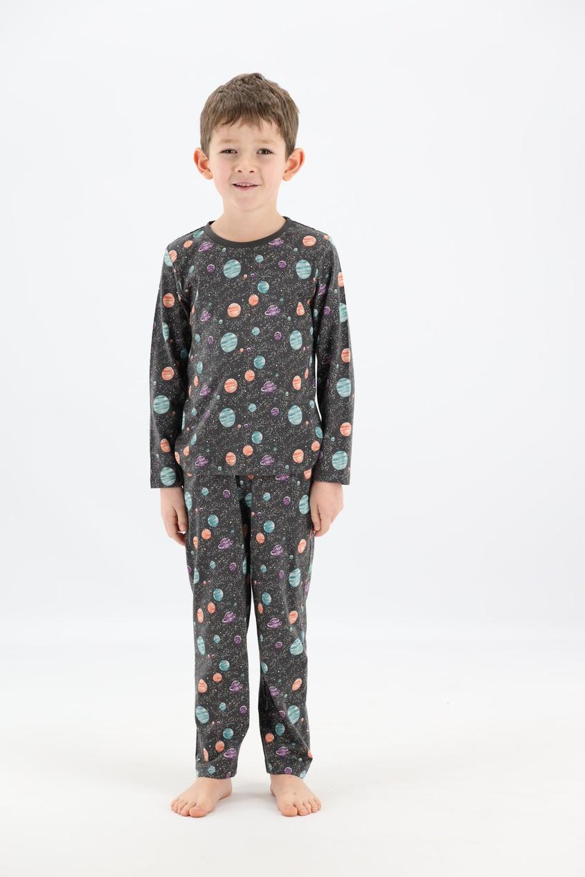 Zwarte pyjama met planeten offre à 19,99€ sur Bel&Bo