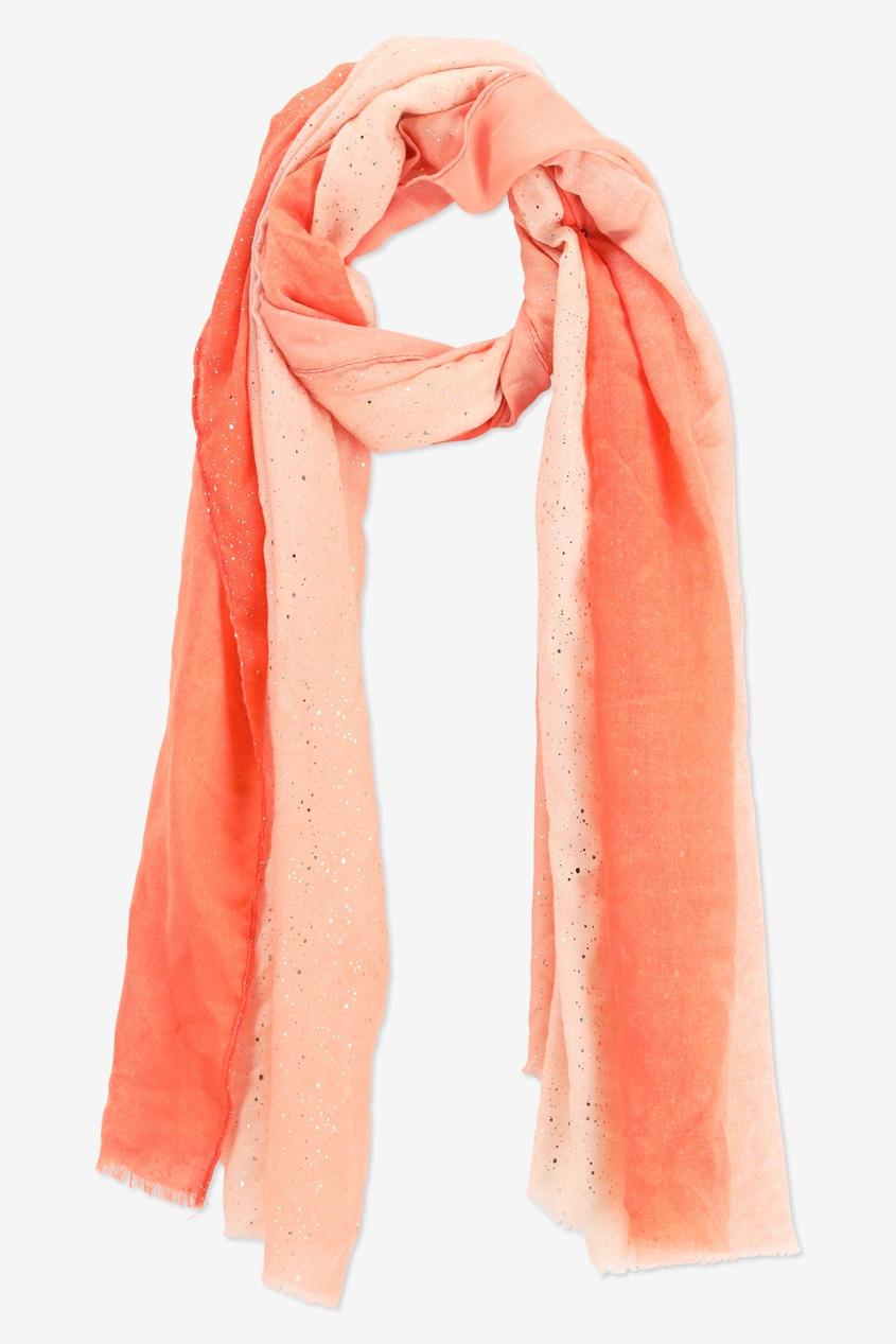 Oranje dégradé foulard met gouden lurex offre à 12,99€ sur Bel&Bo