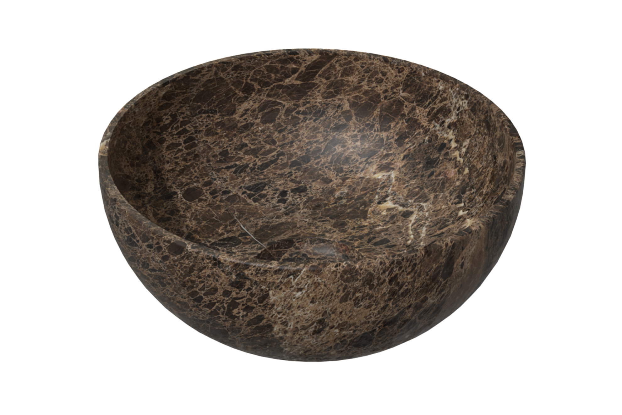 Balmani Bari XS vasque à poser marbre Dark Emperador rond Ø 22 cm offre à 240€ sur X2O
