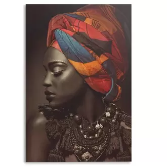 Panneau décoratif Beauté Africaine 75x116cm verre de sécurité offre à 174€ sur Brico Plan-it