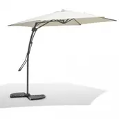 Parasol déporté Malaga taupe  offre à 89,99€ sur GiFi