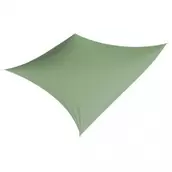 Voile d'ombrage Delta triangulaire vert 300x300x300cm  offre à 15,99€ sur GiFi