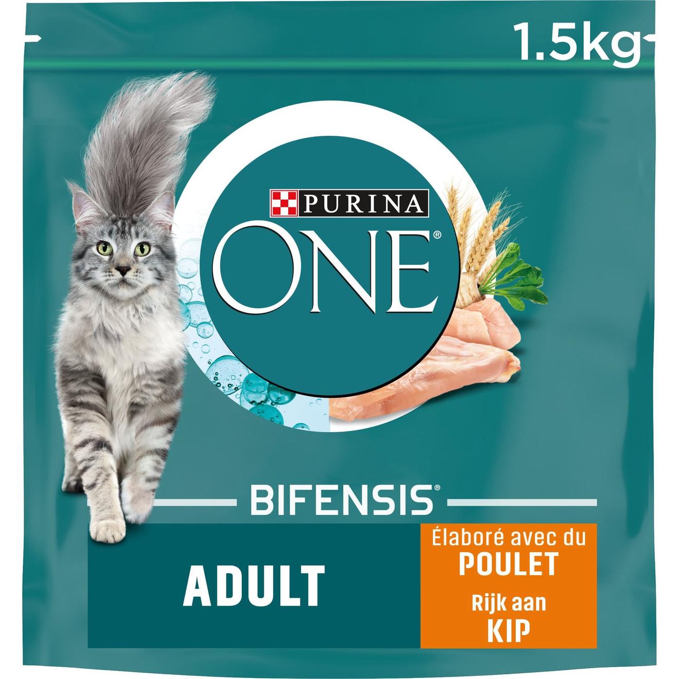 Purina one bifensis® adult poulet et céréales complètes  1,5kg offre à 12,59€ sur Tom & Co