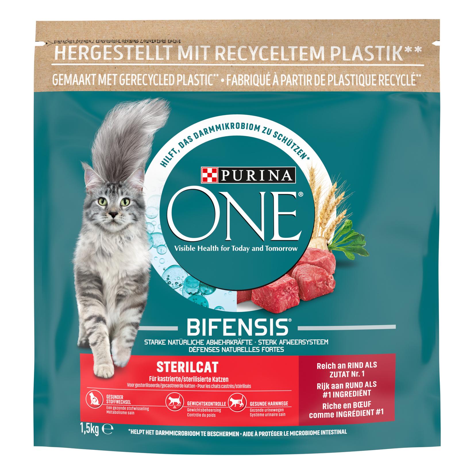 Purina one sterilcat chat boeuf et blé 1,5kg adult offre à 12,59€ sur Tom & Co