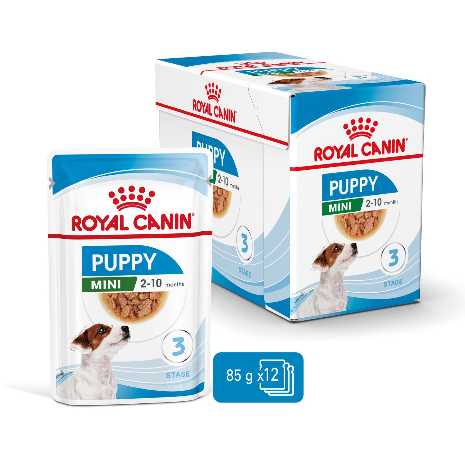 Royal canin® puppy mini sachet fraicheur pour petit chiot 0,085kg offre à 14,09€ sur Tom & Co