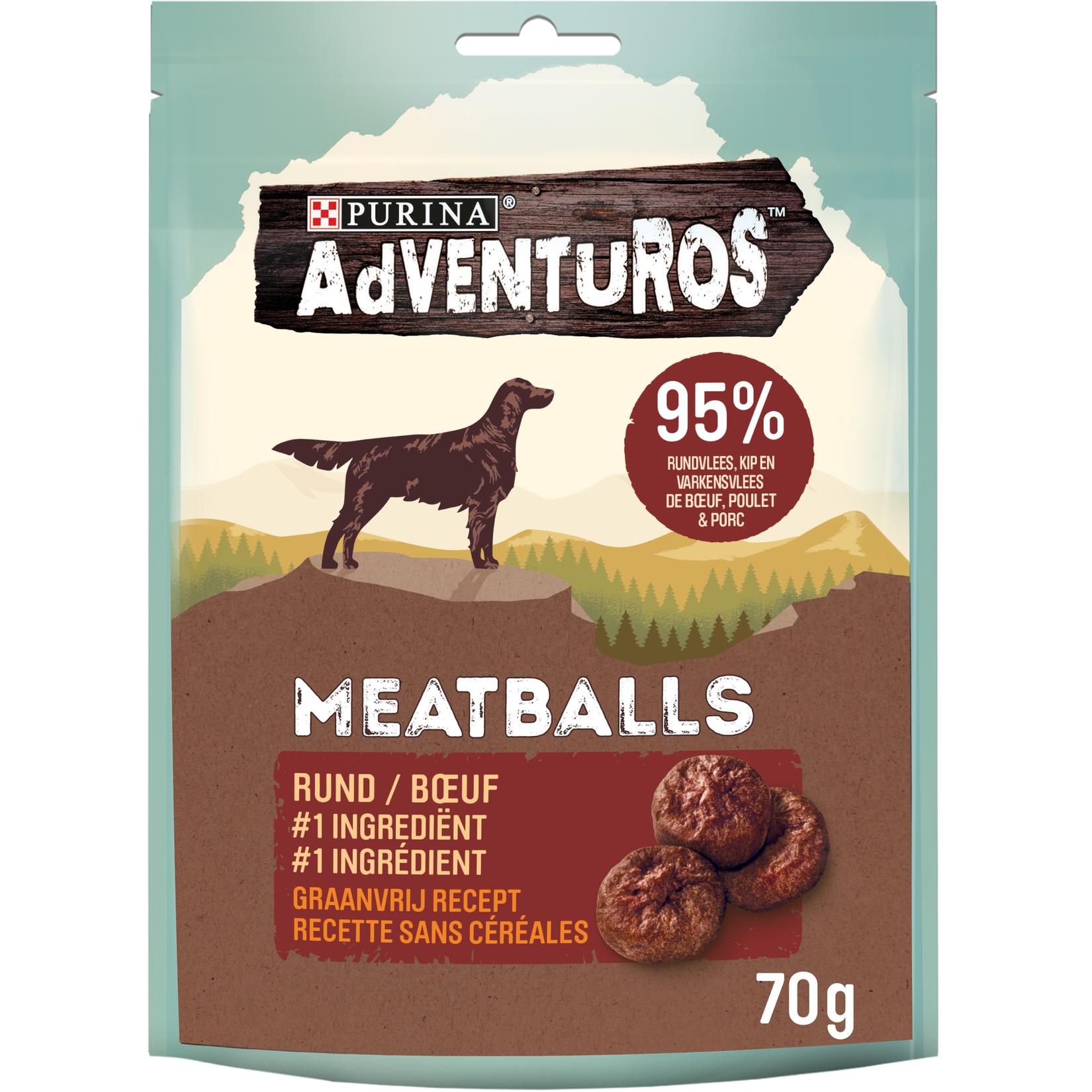 Adventuros meatballs 70g offre à 3,49€ sur Tom & Co