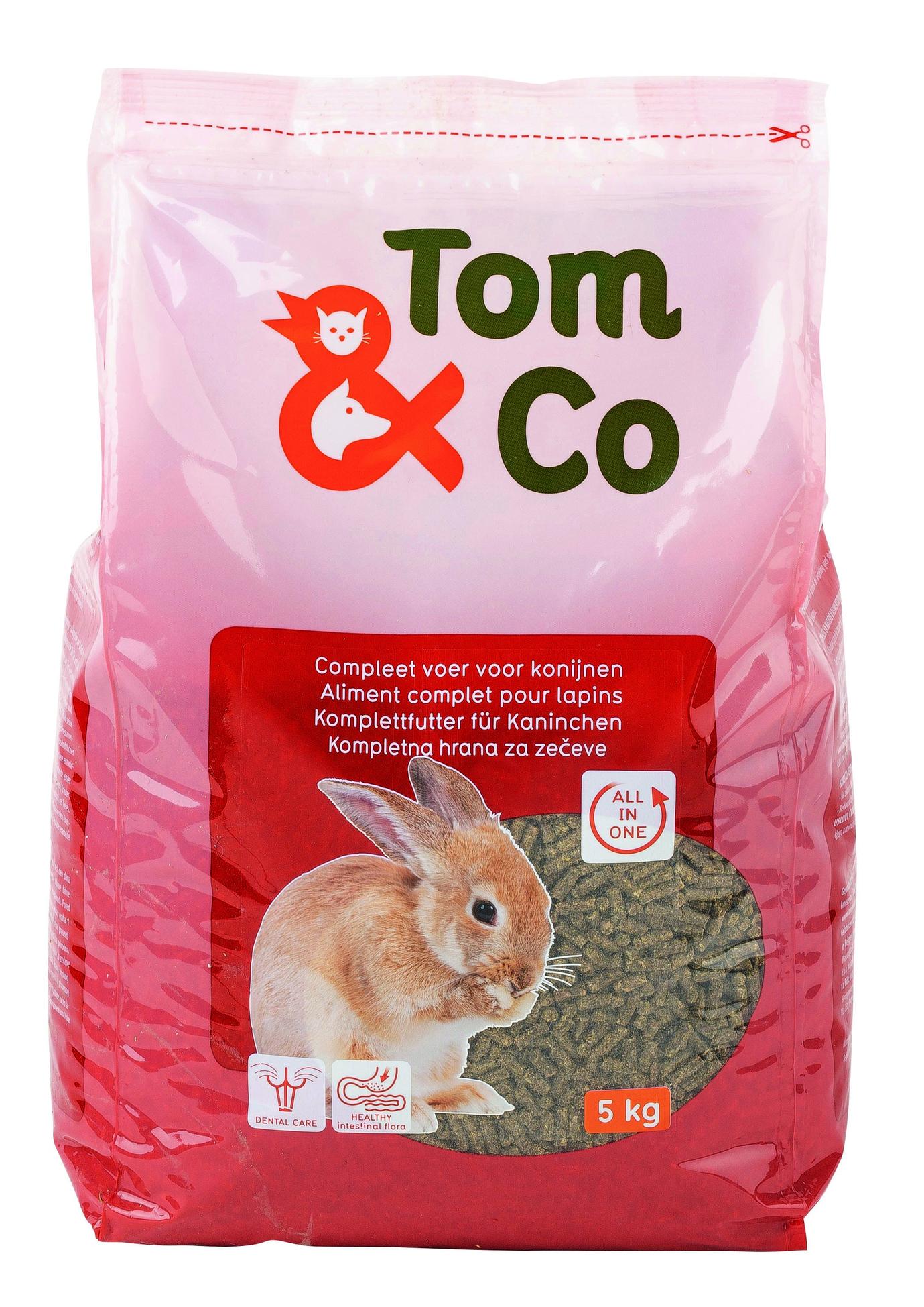 Tom&co granules lapin 5kg offre à 6,79€ sur Tom & Co