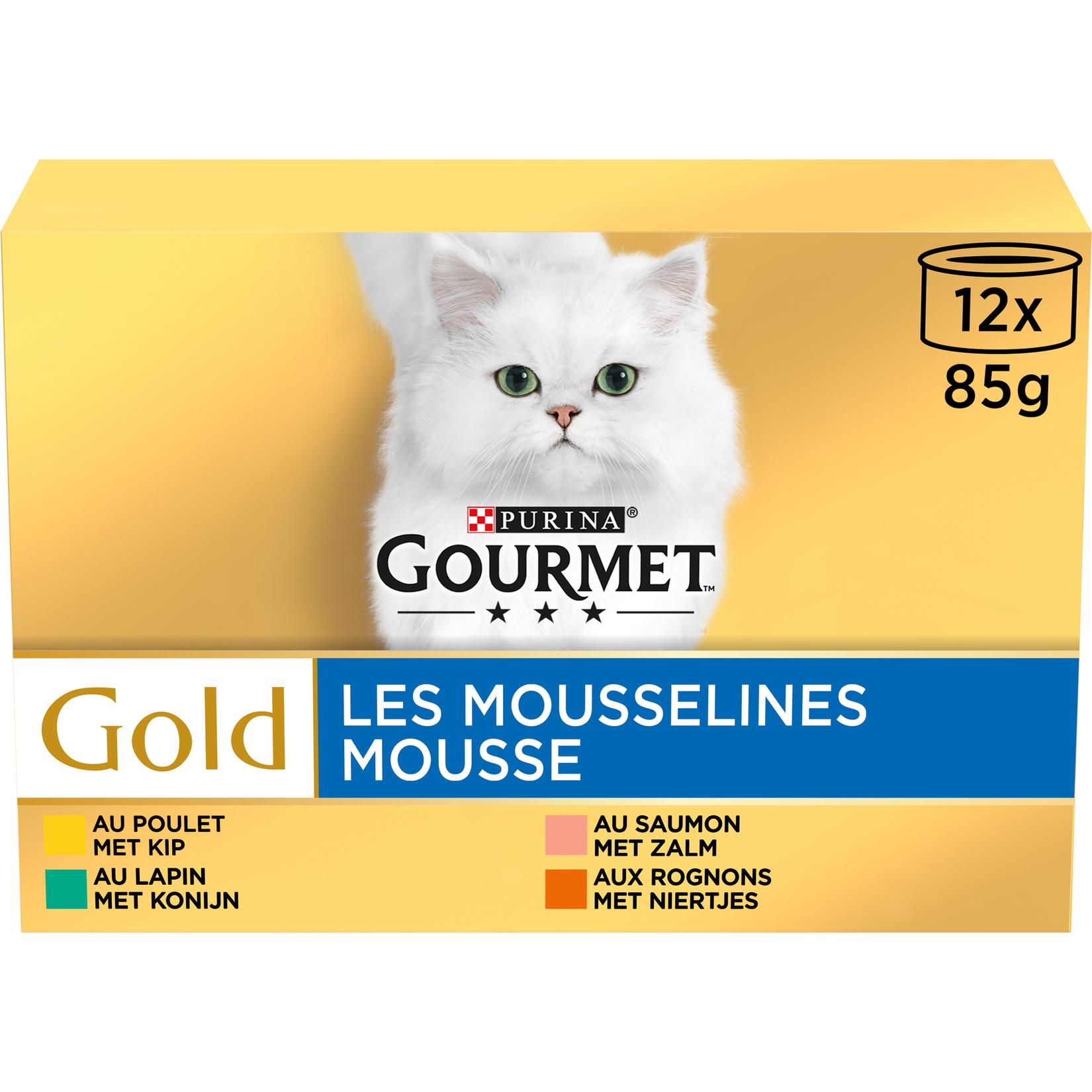Gourmet gold les mousselines  12x85g offre à 10,59€ sur Tom & Co