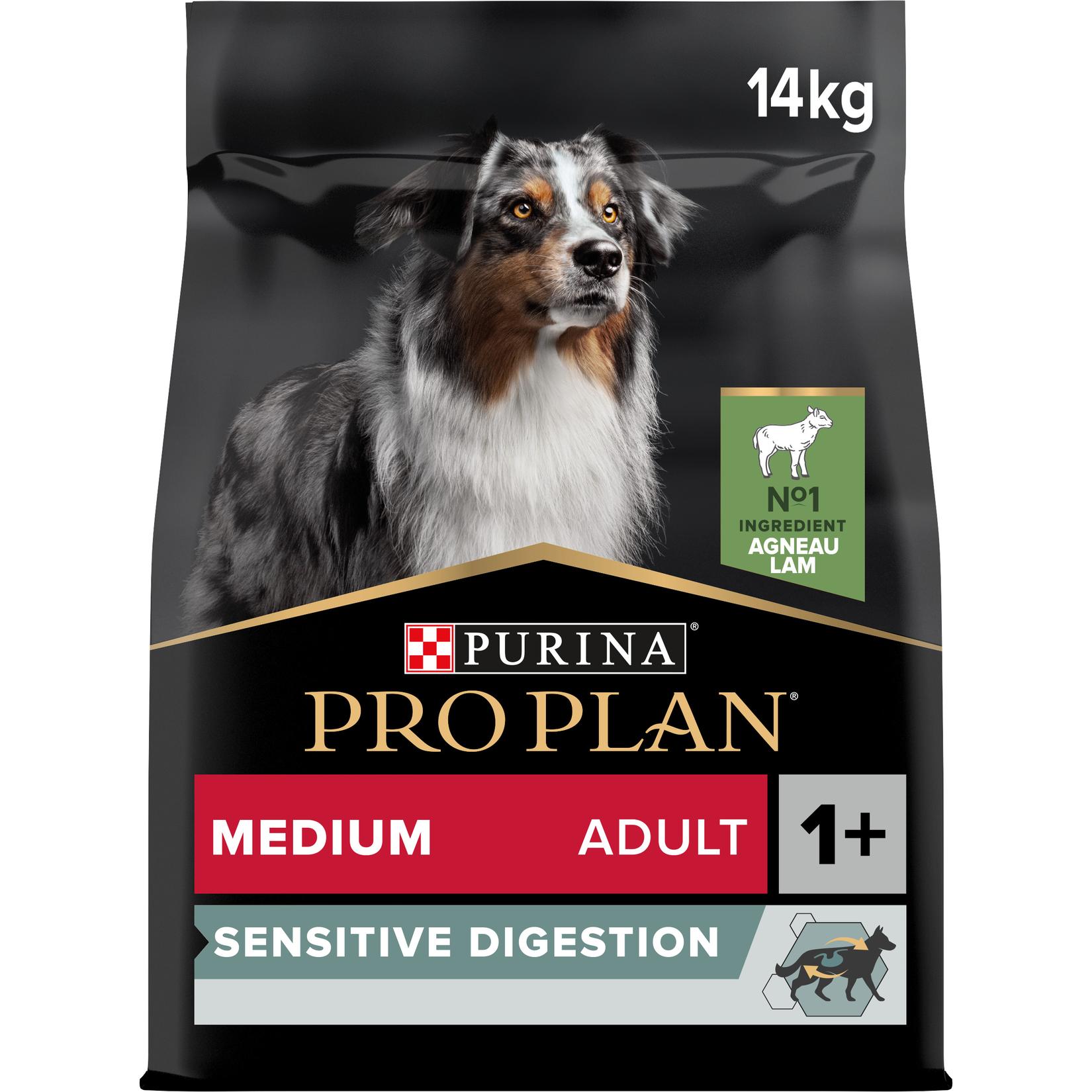 Croquettes sensitive digestion chien (adulte / moyen) agneau 14kg offre à 68,99€ sur Tom & Co