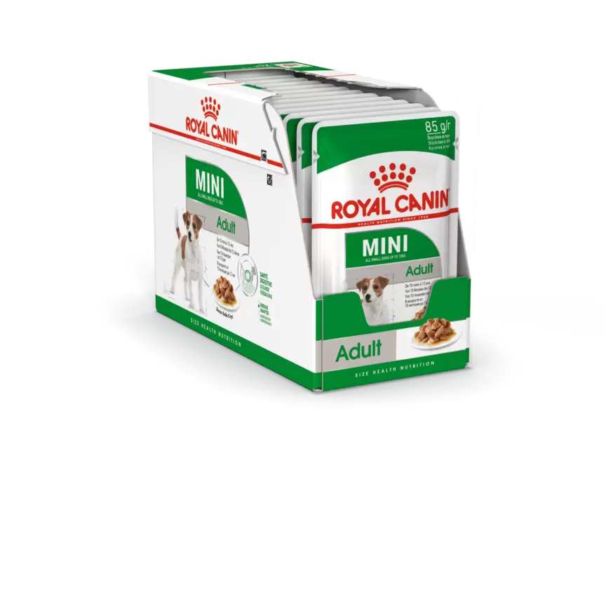 Royal canin® mini adult sachet fraicheur pour petit chien adulte 0,085kg offre à 12,79€ sur Tom & Co