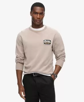 Sweat ras-du-cou ample Mechanic offre à 55,99€ sur Superdry