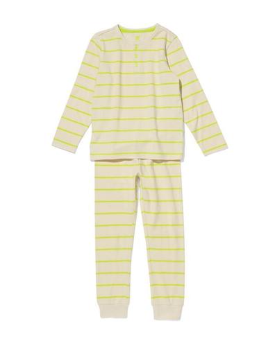 Pyjama enfant rayures beige offre à 6,5€ sur Hema