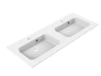 Allibert Style lavabo double encastrable 120cm polybéton offre à 263,2€ sur Hubo