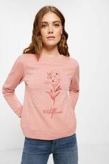 Sweat-shirt "Wildflower" offre à 15,99€ sur Springfield