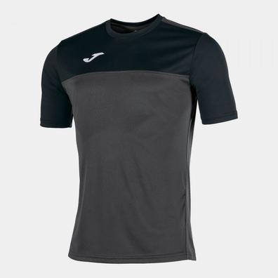 Shirt short sleeve man Winner dark gray black offre à 25€ sur Joma
