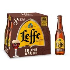 Leffe Bruin clip 8 x 33cl offre à 12,16€ sur Prik & Tik