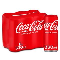 Coca-Cola Original blik 6 x 33cl offre à 5,7€ sur Prik & Tik