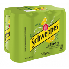 Schweppes Lemon blik 6 x 33cl offre à 6,42€ sur Prik & Tik
