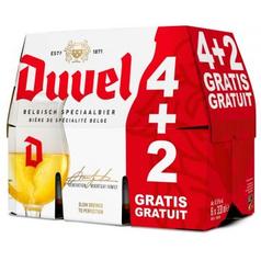Duvel (4+2) clip 6 x 33cl offre à 6,76€ sur Prik & Tik