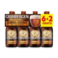 Grimbergen Dubbel (6+2) clip 8 x 33cl offre à 9,06€ sur Prik & Tik