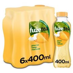 Fuze Tea Green Tea Mango Chamomile clip 6 x 40cl offre à 8,34€ sur Prik & Tik