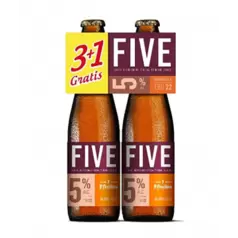 St Feuillien Five (3+1) clip 4 x 33cl offre à 4,8€ sur Prik & Tik