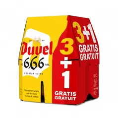 Duvel 6,66 (3+1) clip 4 x 33cl offre à 4,92€ sur Prik & Tik