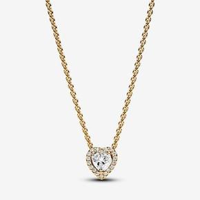 Sparkling Heart Collier Necklace offre à 149€ sur Pandora