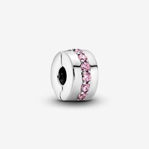 Pink Sparkling Row Clip Bedel offre à 39€ sur Pandora