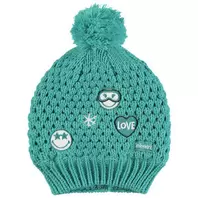Bonnet en maille épaisse à badges SmileyWorld offre à 3€ sur Orchestra