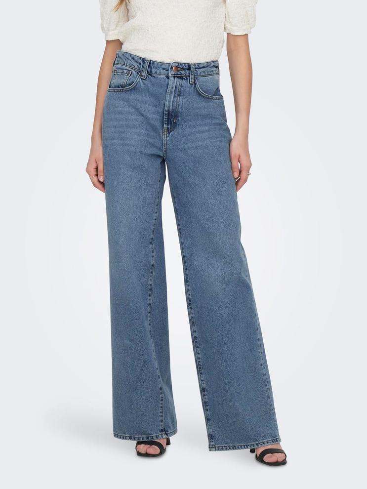 Jeans Wide Leg Fit Taille haute offre à 44,99€ sur ONLY