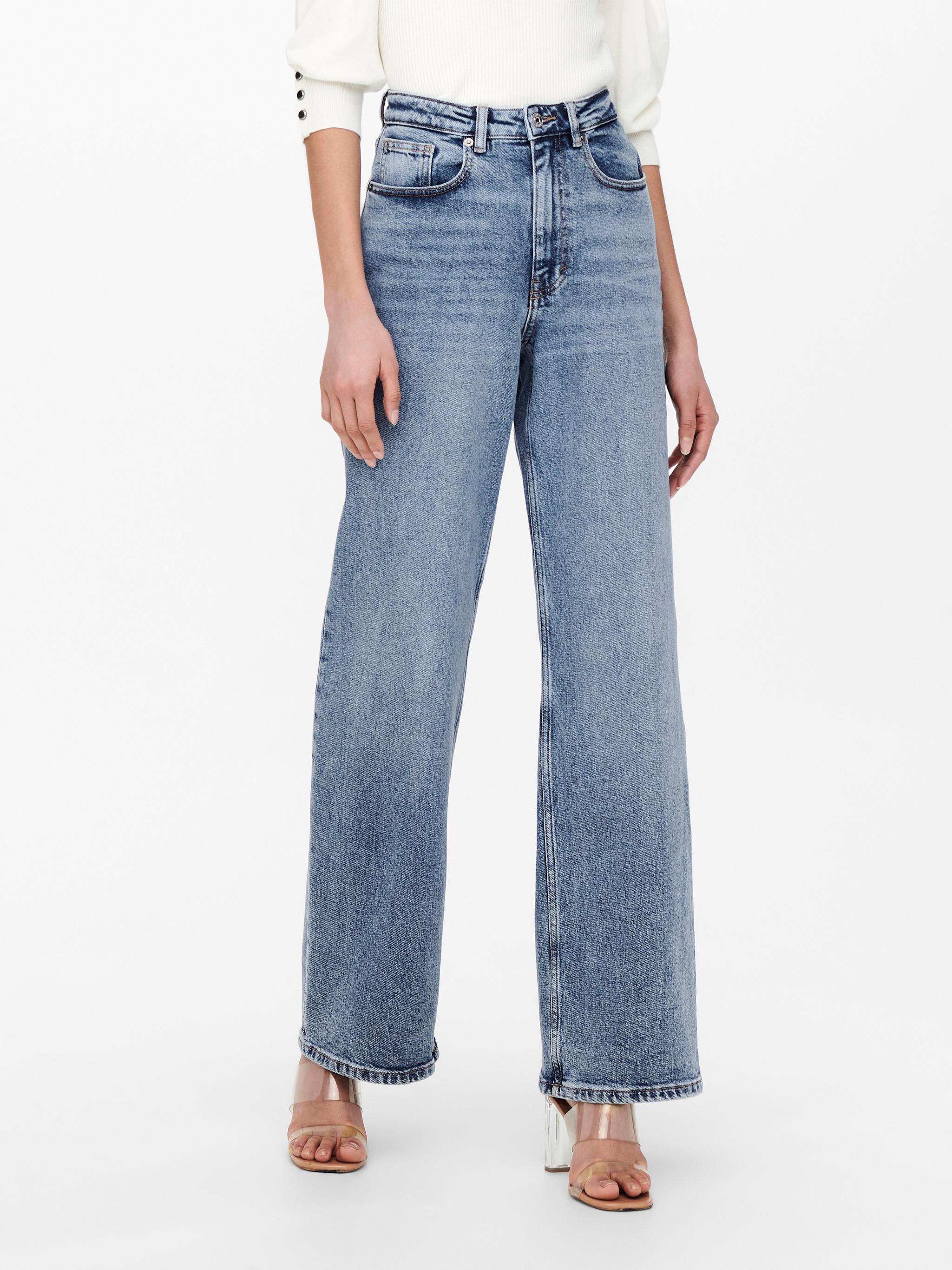 Jeans Wide Leg Fit Taille haute offre à 49,99€ sur ONLY