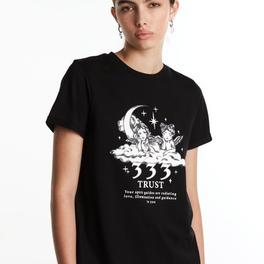 T-Shirt with print offre à 2,99€ sur New Yorker