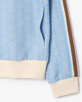 Sweatshirt zippé Paris jacquard monogramme offre à 190€ sur Lacoste