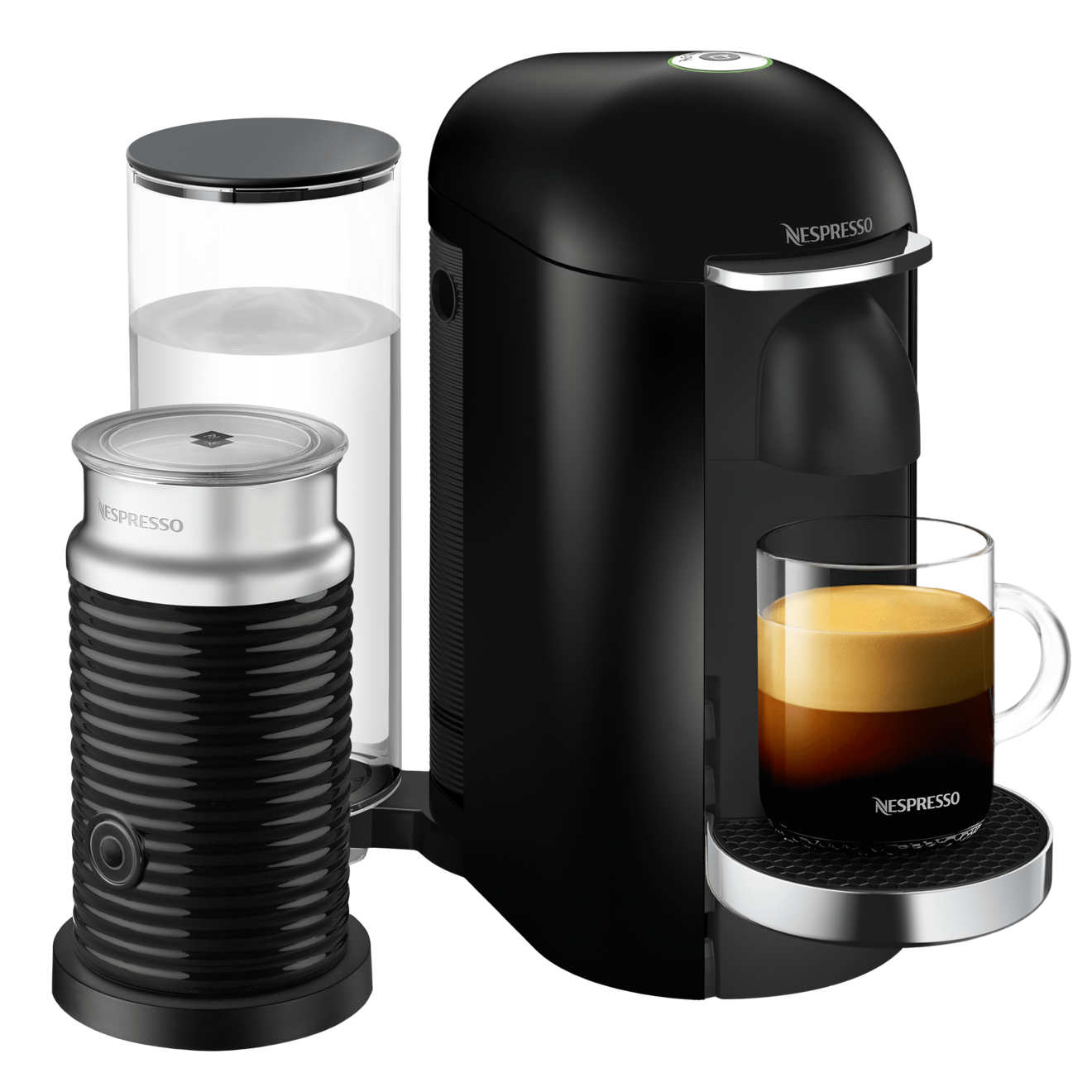 Vertuo Plus Deluxe Black Round Top & Aeroccino offre à 269€ sur Nespresso