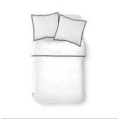 Parure de lit uni blanc - 240 x 220 cm - 2 personnes - K.KOON offre à 24,99€ sur La Foir'Fouille