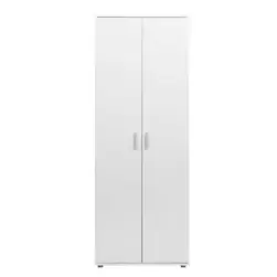 Garde-robe Inca 2 portes - blanche - 184x70x34,5 cm offre à 139€ sur Leen Bakker