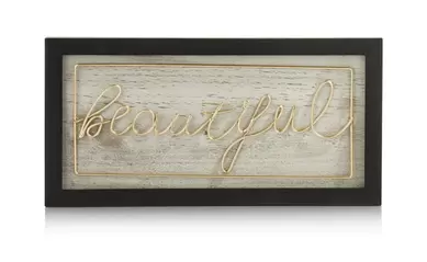 Wandobject Beautiful offre à 29,99€ sur Meubles Crack