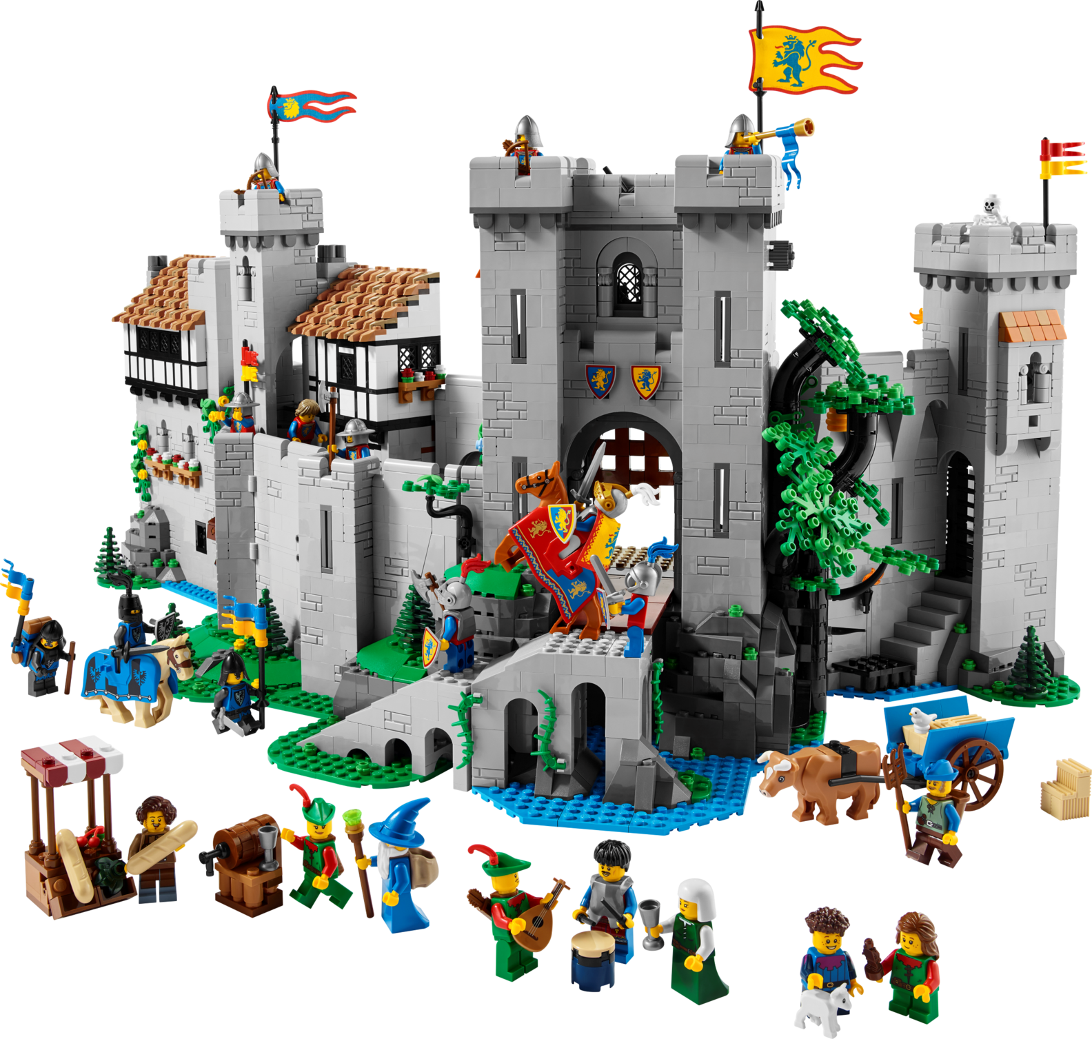 Le château des Chevaliers du Lion offre à 399,99€ sur LEGO