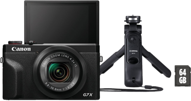 CANON Compact camera PowerShot G7 X Mark III Vlog Black (3637C027AA) offre à 899,99€ sur Media Markt